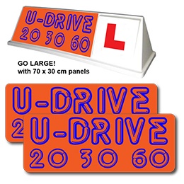 The Boxer Roof Sign - Graphic Advantage Tri-Pak XTRA